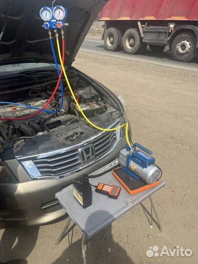 Заправка автокондиционеров