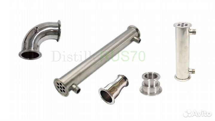 Царги 30, 50, 75, 100 см для самогонного аппарата