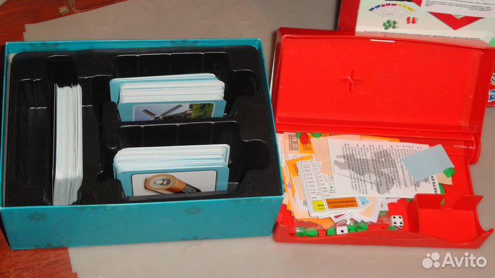 Комплект настольных игр для детей и взрослых-4шт