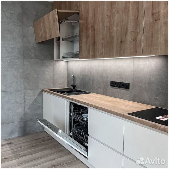 Кухонный гарнитур прямой