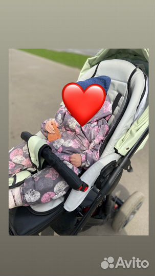 Детская коляска 2в1