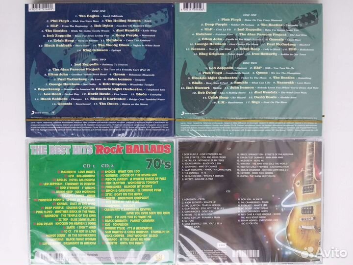 CD диски Rock Ballads (Рок-баллады)