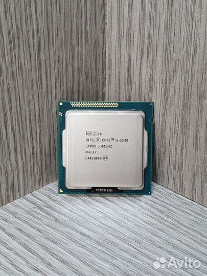 Intel Core i3-3240 3.4 ггц 3Мб LGA1155 OEM игровой