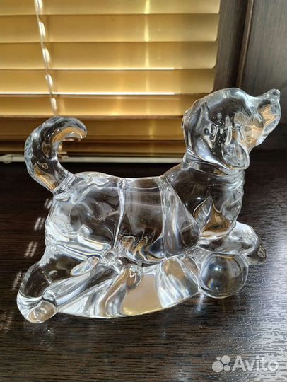 Фигурка из хрусталя Собака