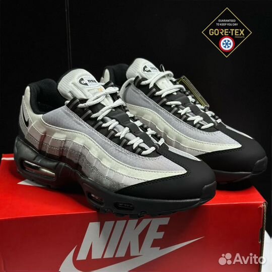 Кроссовки Nike Air Max 95 Essential grey and black