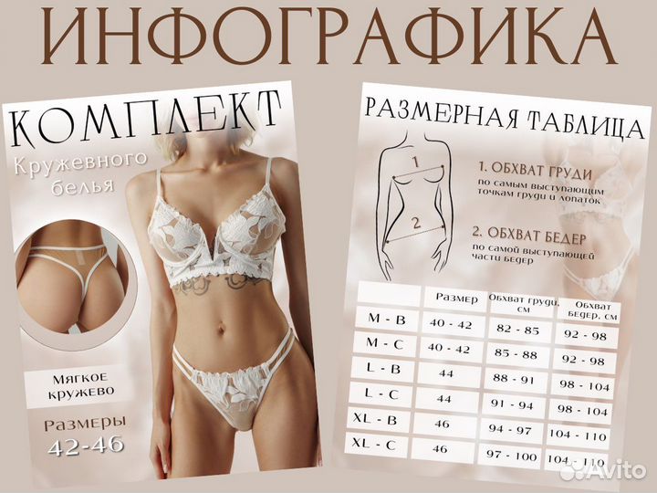 Инфографика для маркетплейсов Wildberries / Ozon