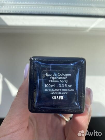 Hermès Eau de citron noir, Одеколон 100 мл