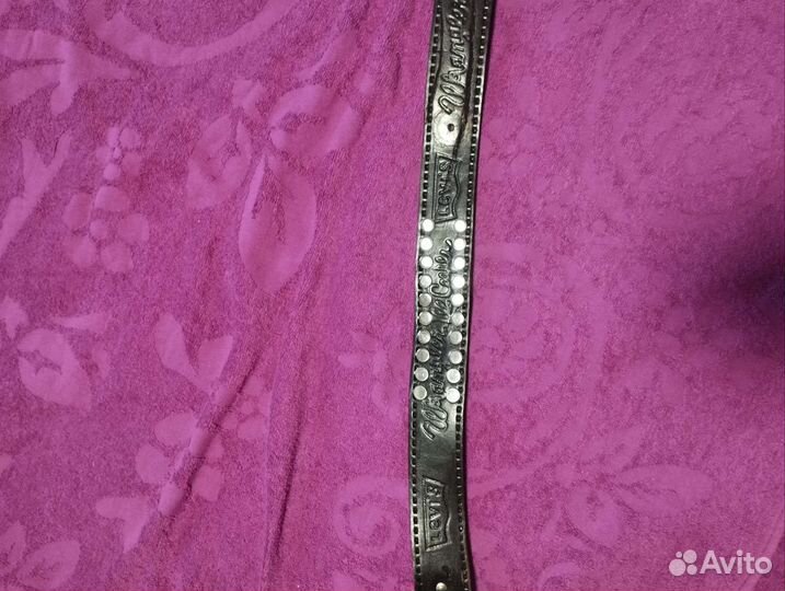 Ремень кожаный из 90х