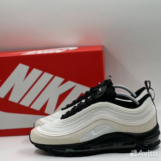 Черно-белые кроссы Air Max 97 стильные