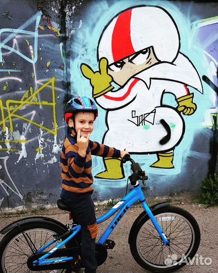 Велосипед Trek Precaliber 20 детский 6-9 лет,blue