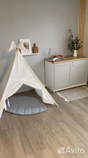 Плед Коврик для вигвамов, листик остался 1