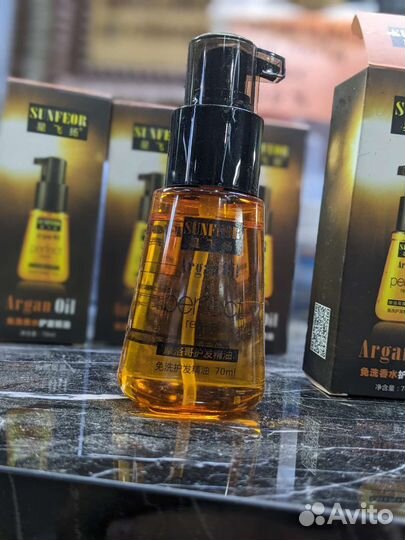 Масло для бороды Argan Oil / Sunfeor (Японские)