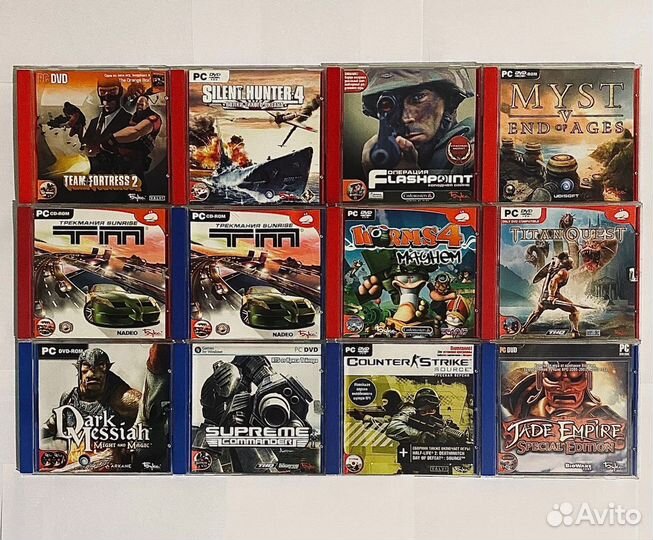 Лицензионные диски с играми (PC)