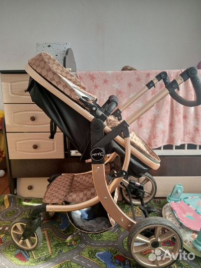 Коляска 2 в 1 с автолюлькой