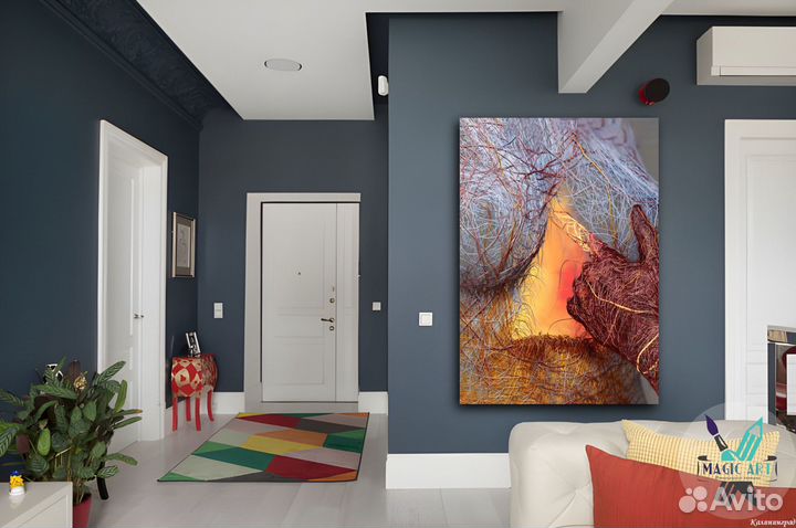 Потрясающая картина на холсте Мартинакиса