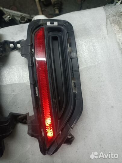 Накладка бампера Kia Rio 4 X, задняя правая