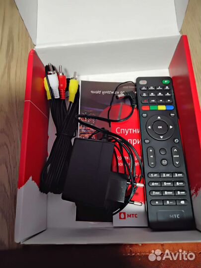 Спутниковая тв приставка МТС + конвертор