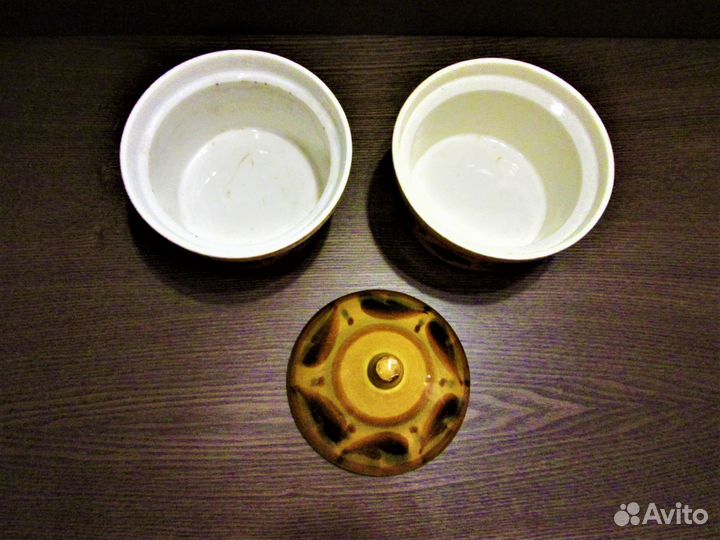 Набор посуды зик. Масленка. Розетки. Цена за всё