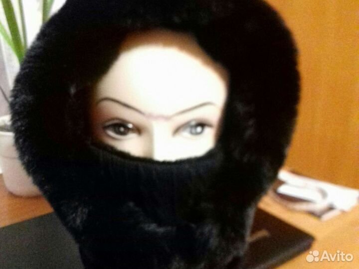 Капор зимний женский