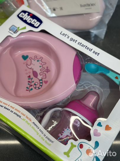 Набор детской посуды chicco