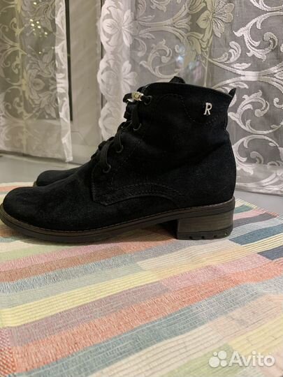 Ботинки замшевые женские 37