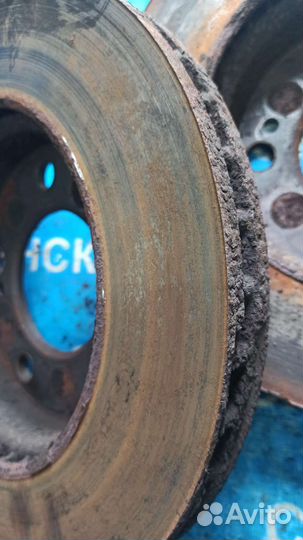 Тормозной диск передний ssangyong Кайрон