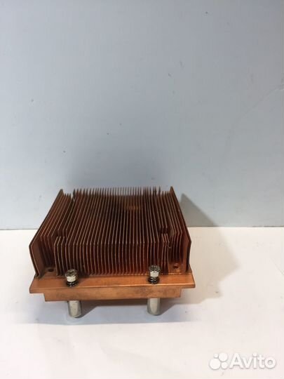 Радиатор CPU 771 медный низкопрофильный крестовин
