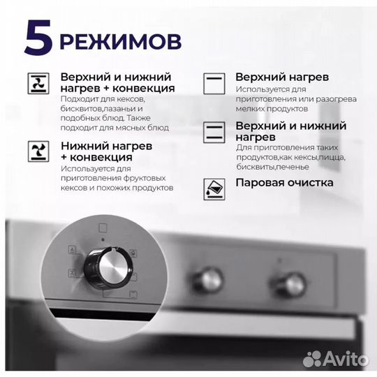 Электрический духовой шкаф Delvento V6EM16001