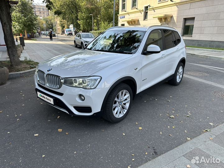 BMW X3 2.0 AT, 2016, 176 000 км