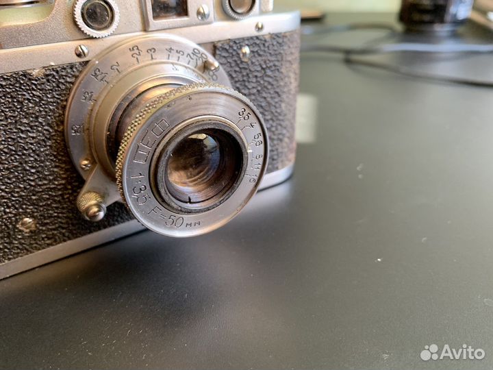 Плёночный фотоаппарат фэд 1 с чехлом