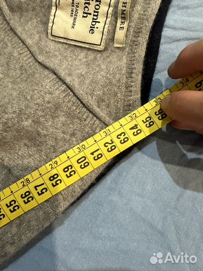 Кашемировый свитер abercrombie