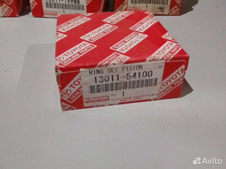 Кольца поршневые STD, комплект toyota chaser