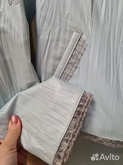 Куртка пиджак натуральная кожа женская