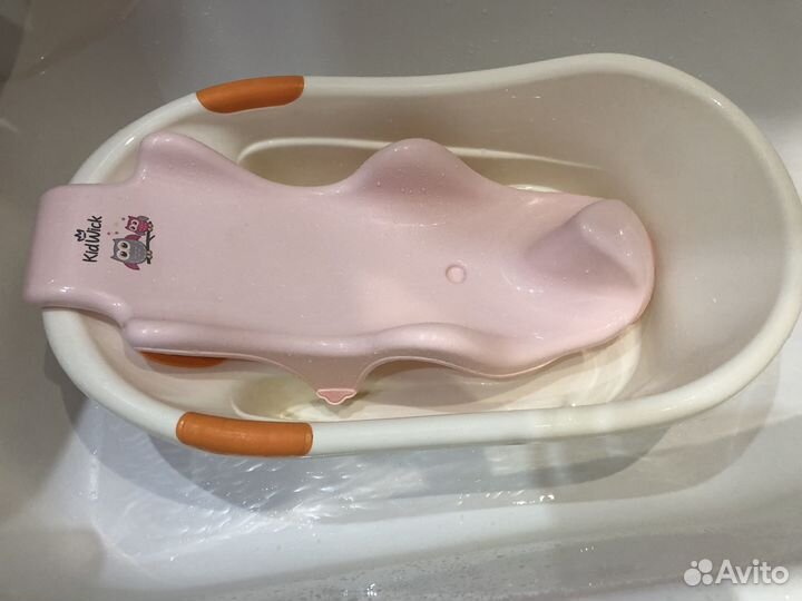 Детская ванночка+горка