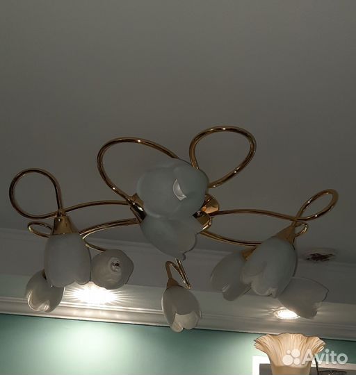 Люстра Oro флористика Centroluce Италия