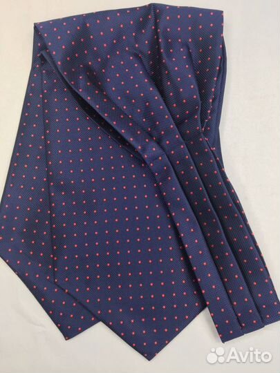 Новый аскот-мужской шейный платок синий