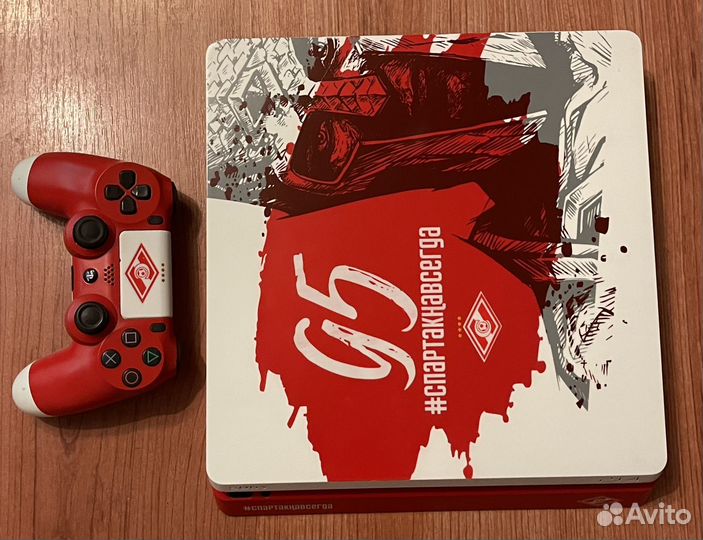 Sony playstation 4 Slim 1tb лимитированная Спартак