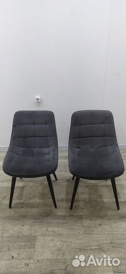 Комплект стульев aero B807 dark grey VL18, BK 2 шт