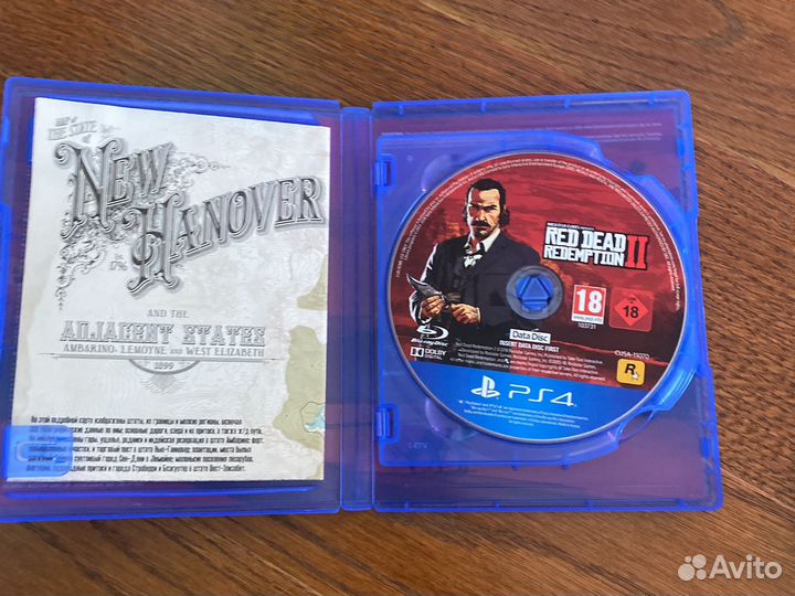 Игра для приставки PS4 RED dead redemtion II