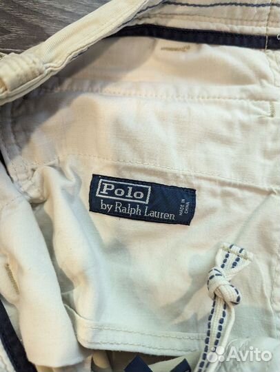 Polo ralph lauren шорты (карго) бежевые