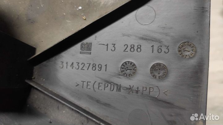 Воздуховод центральный на Opel Insignia