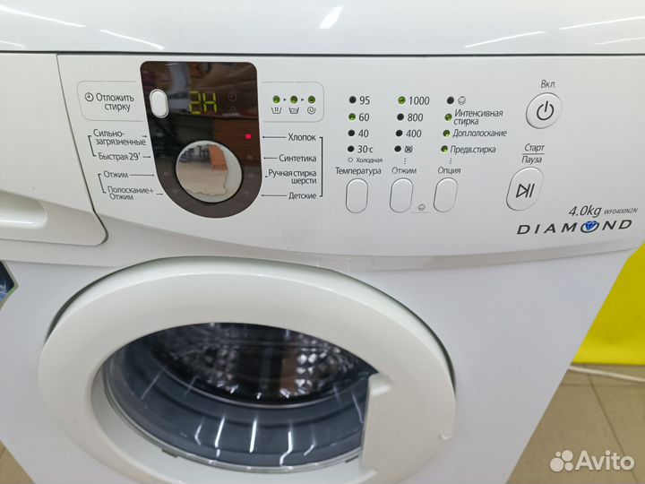 Узкая Samsung 4кг 38см