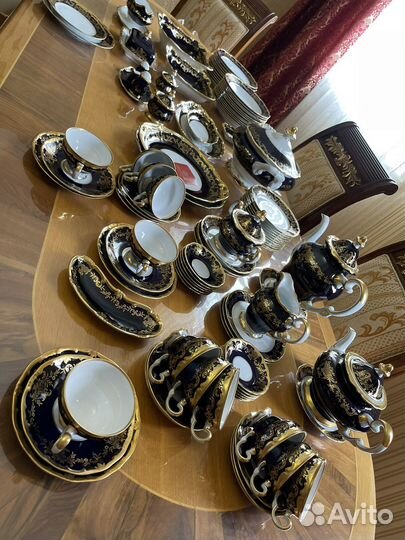 Чайно столовый сервиз на 12 персон Weimar Uvel