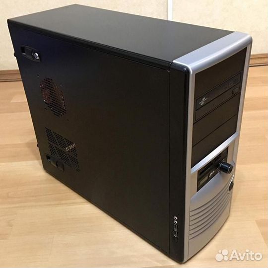 Системный блок core 2 duo e7400,4gb,250gb,8600gt
