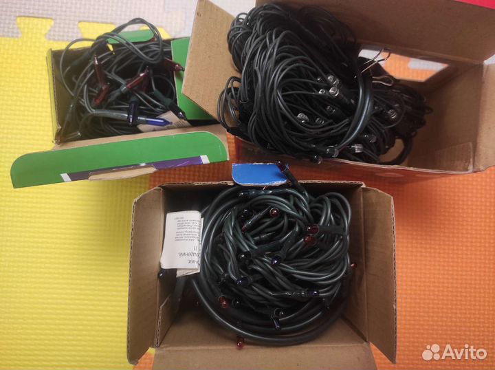 Гирлянда (штора, ёлочные) RGB