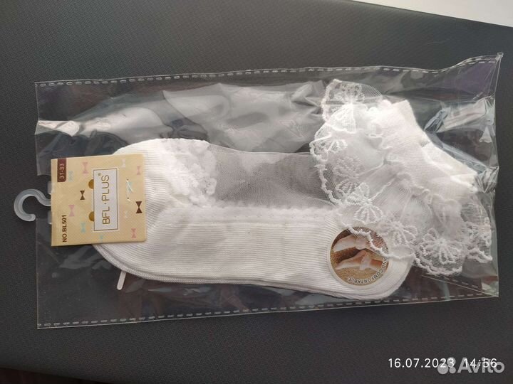 Носки для девочки с рюшами для танцев,в школу,сад