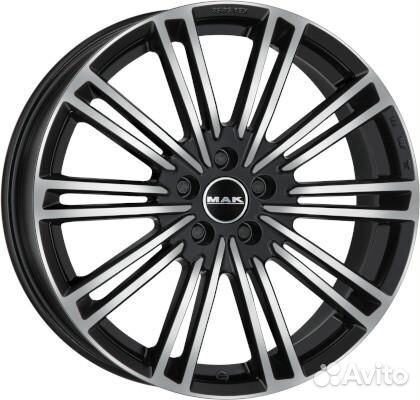 Mak York 8x18 5x108 ET 45 Dia 63.4 (gloss black)