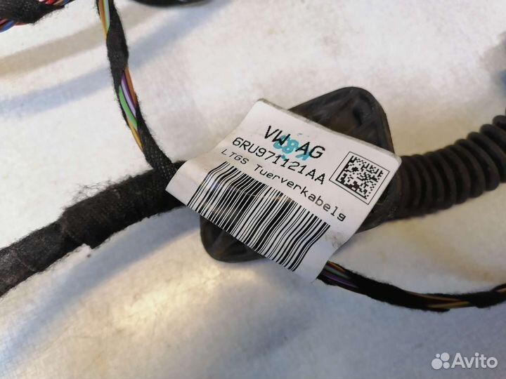 Проводка передней правой двери Фольксваген Поло