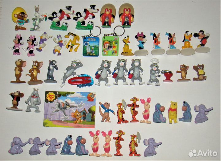 Мишки-собачки, Луни Тюнз, Микки, попугаи, Милка