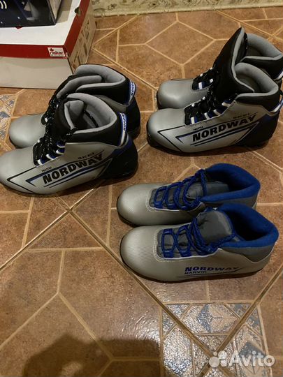 Лыжные ботинки детские и взрослые для беговых лыж